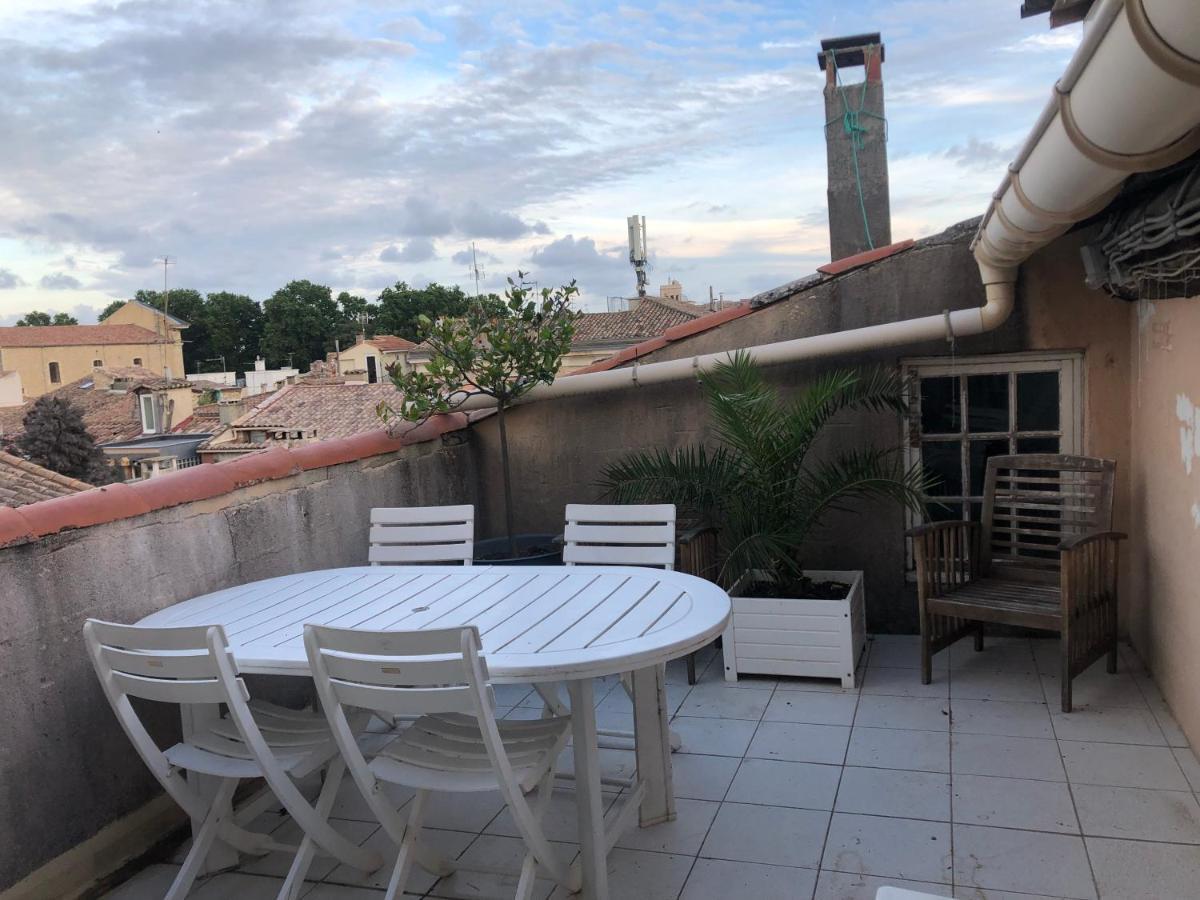 Terrasse Tropezienne Centre Nîmes Exteriér fotografie